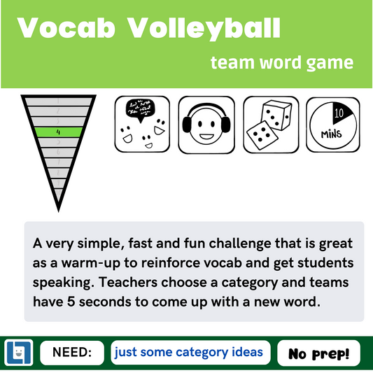 Vocab Volleyball