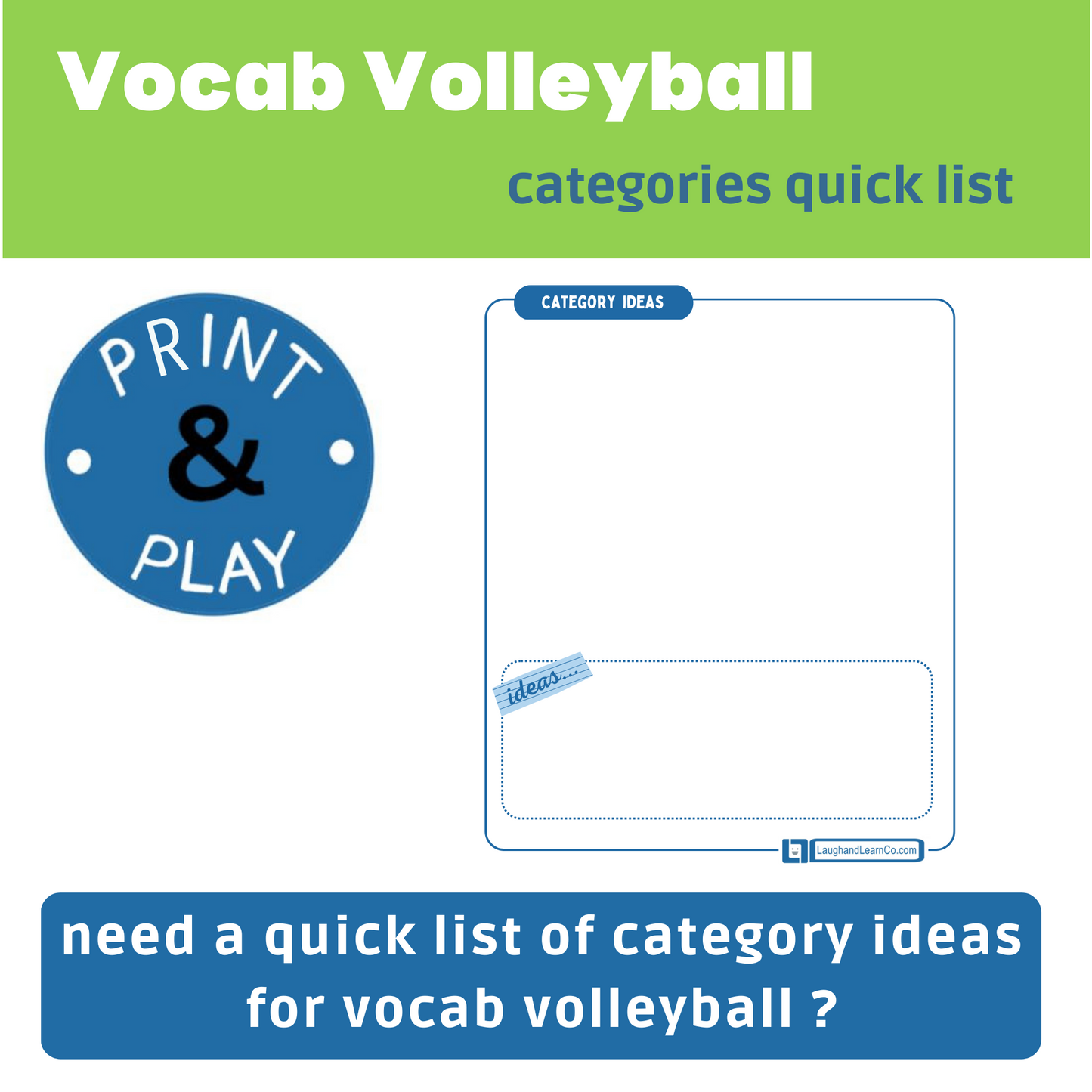 Vocab Volleyball